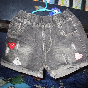 Girls denim shorts